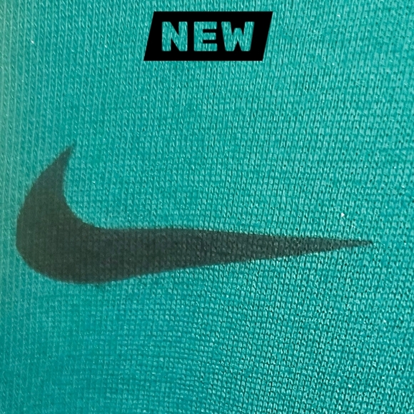 Nike Teal and Yellow Graphic Tee - Picture 6 of 15